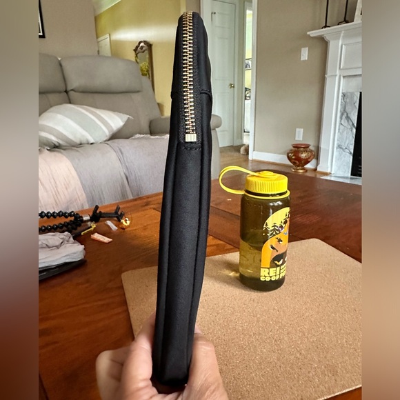 Kate Spade Laptop Computer Bag, Black Nylon, VGUC - Picture 6 of 7